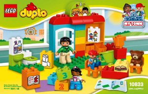 Bedienungsanleitung Lego set 10833 Duplo Vorschule