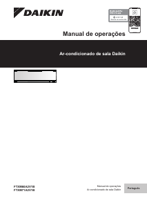 Manual Daikin FTXM20A2V1B Ar condicionado