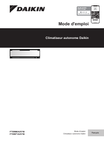 Mode d’emploi Daikin FTXM20A5V1B Climatiseur