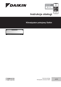 Instrukcja Daikin FTXM25A5V1B Klimatyzator