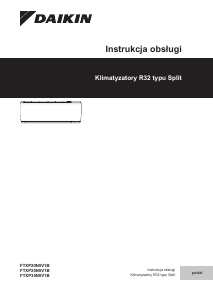 Instrukcja Daikin FTXP20N5V1B9 Klimatyzator