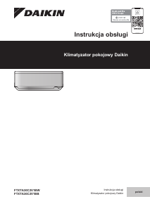 Instrukcja Daikin FTXTA30C2V1BB Klimatyzator