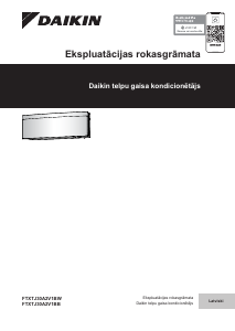 Rokasgrāmata Daikin FTXTJ30A2V1BB Gaisa kondicionētājs
