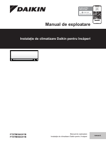 Manual Daikin FTXTM30A2V1B Aer condiționat