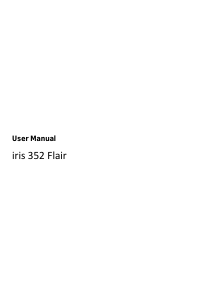 Bruksanvisning Lava Iris 352 Flair Mobiltelefon
