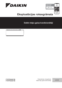 Rokasgrāmata Daikin FTXTP25A5V1B Gaisa kondicionētājs