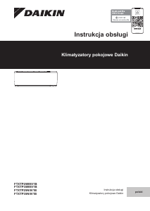 Instrukcja Daikin FTXTP25N5V1B Klimatyzator