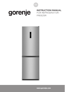 Manual Gorenje NRK6192AS4 Fridge-Freezer