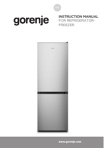 Manual Gorenje NRK619EPXL4 Fridge-Freezer