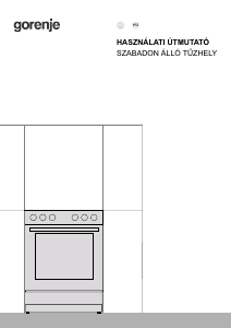 Használati útmutató Gorenje GG5A14WJ Tűzhely