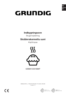 Brugsanvisning Grundig GEBM12301BMP Ovn