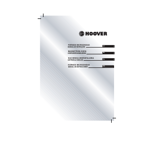 Manual de uso Hoover HMG281X Microondas