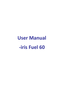 Manual Lava Iris Fuel 60 Mobile Phone