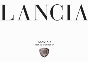 Mode d’emploi Lancia Ypsilon (2001)