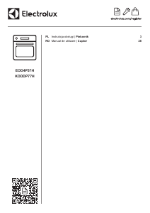 Instrukcja Electrolux KODDP77H Piekarnik