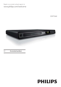 Bruksanvisning Philips DVP3360 DVD spelare