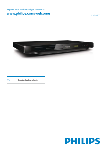 Bruksanvisning Philips DVP3800 DVD spelare