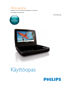 Käyttöohje Philips PD7001B DVD-soitin