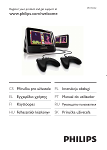 Instrukcja Philips PD7032 Odtwarzacz DVD