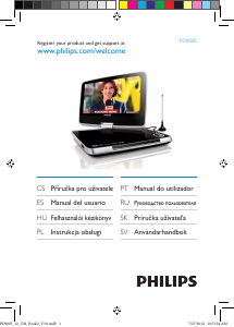 Bruksanvisning Philips PD9005 DVD spelare