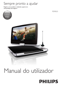 Manual Philips PD9025 Leitor de DVD