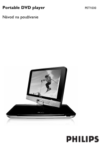 Návod Philips PET1030 DVD prehrávač