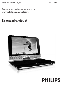 Bedienungsanleitung Philips PET1031 DVD-player