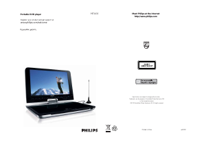 Manual Philips PET1035 DVD Player