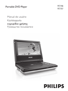 Manual Philips PET707 Leitor de DVD