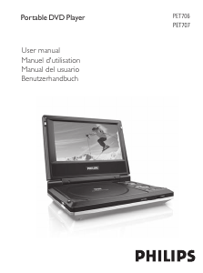 Mode d’emploi Philips PET707 Lecteur DVD