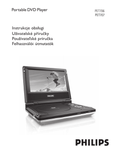 Návod Philips PET707 DVD prehrávač