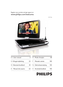 Manual de uso Philips PET946 Reproductor DVD