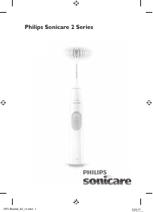 Прирачник Philips HX6222 Sonicare Електрична четка за заби