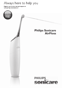 Brugsanvisning Philips HX8241 Sonicare AirFloss Mundskyller