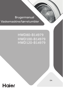 Εγχειρίδιο Haier HWD100-B14979 Πλυντήριο-Στεγνωτήριο