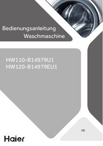 Manual Haier HW120-B14979EU1 Washing Machine
