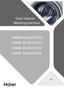 Manual Haier HW80-B14979TEU1 Washing Machine