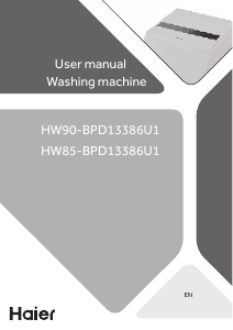 Manual Haier HW85-BPD13386U1 Washing Machine