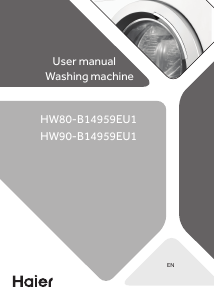 Manual Haier HW90-B14959EU1 Washing Machine