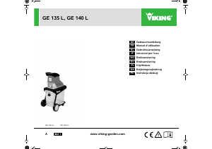 Bedienungsanleitung Viking GE 135 L Gartenhäcksler