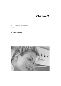 Handleiding Brandt VH1200J Vaatwasser