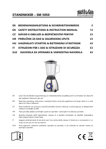 Használati útmutató Silva SM 5050 Turmixgép
