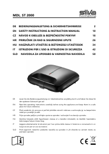Bedienungsanleitung Silva ST 2000 Kontaktgrill
