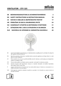 Priručnik Silva STV 325 Ventilator