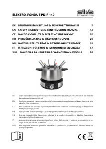 Manuál Silva PK-F 140 Fondue
