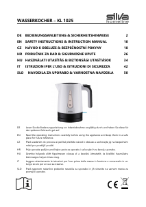 Bedienungsanleitung Silva KL 1025 Wasserkocher