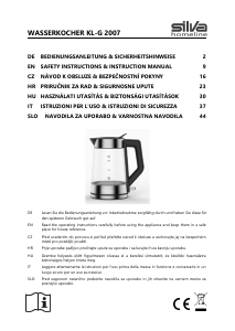 Bedienungsanleitung Silva KL-G 2007 Wasserkocher