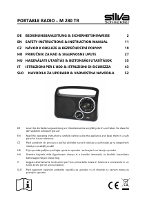 Priročnik Silva M 280 TR Radijski sprejemnik