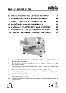 Manuale Silva AS 520 Affettatrice