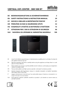 Manuál Silva SMV 800 BT Stereo souprava